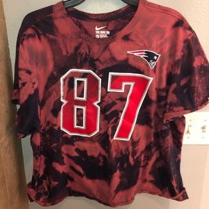 Patriots Jersey Crop T Shirt